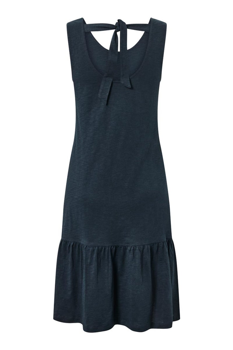 Tchibo Women Heather Jersey Dress, Navy - Image 4