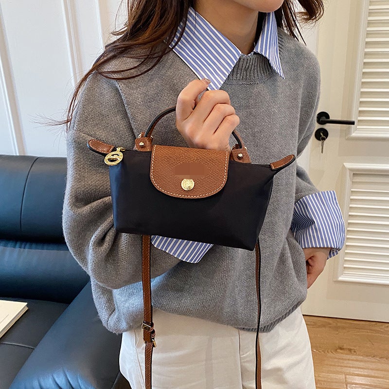Women's Mini Nylon Shoulder Bag - Image 3
