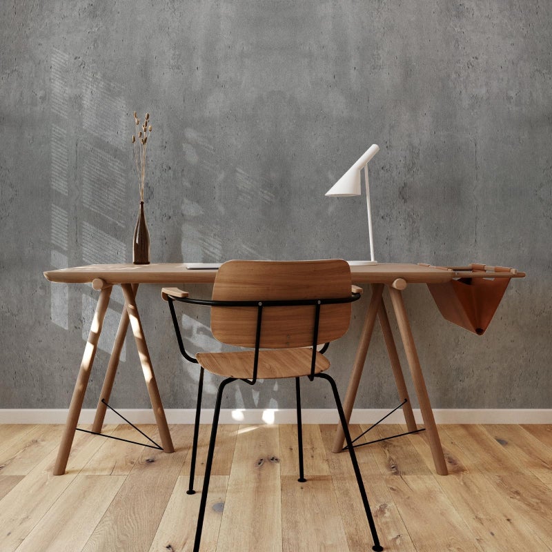 WAPANE Beige Concrete Wallpaper 15.7in X 360in, Cement Contact Paper 3D Matte Textured, Concrete Wall Paper Pull and Stick Self-Adhesive & Removable for Walls Bathroom Garage Living Room - Image 5
