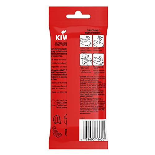 KIWI Express Shine Wipes, 15Ct - Image 3