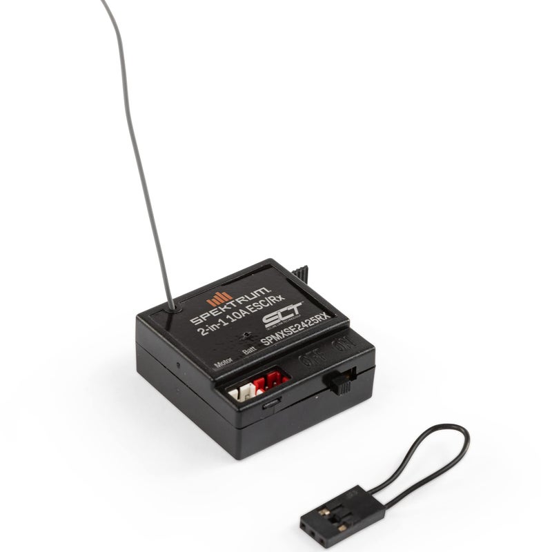Spektrum 10 Amp Brushed 2-In-1 Esc/Slt Receiver Combo  Spmxse2425Rx - Image 3