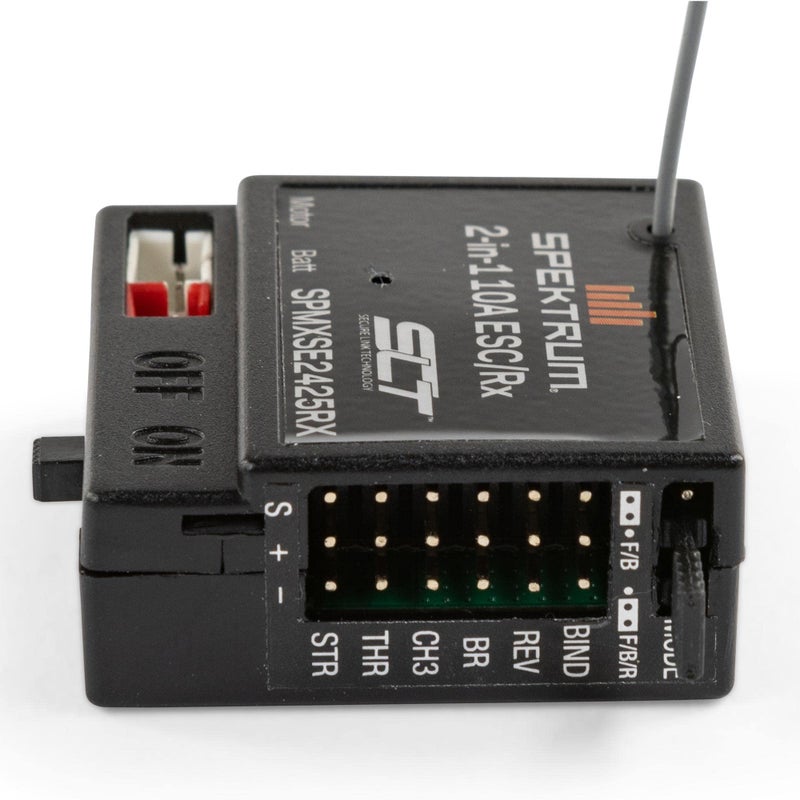 Spektrum 10 Amp Brushed 2-In-1 Esc/Slt Receiver Combo  Spmxse2425Rx - Image 2