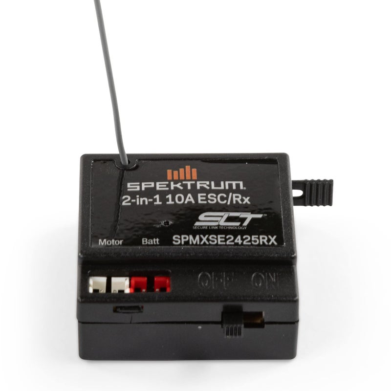 Spektrum 10 Amp Brushed 2-In-1 Esc/Slt Receiver Combo  Spmxse2425Rx - Image 4