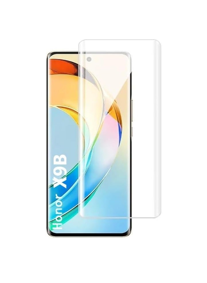 MIGOFAST Screen Protector for Honor X9B UV Tempered Glass, Film HD Screen Saver, 9H Hardness, Bubble-free Screen Replacement Protector Film - Image 1