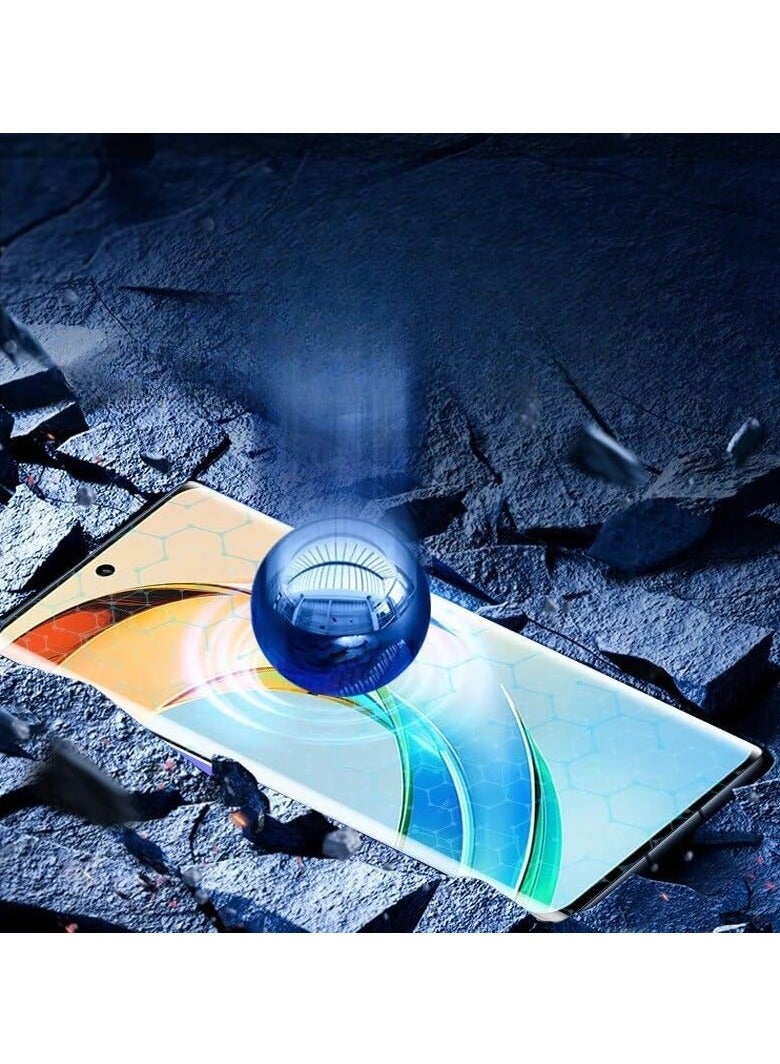 MIGOFAST Screen Protector for Honor X9B UV Tempered Glass, Film HD Screen Saver, 9H Hardness, Bubble-free Screen Replacement Protector Film - Image 2