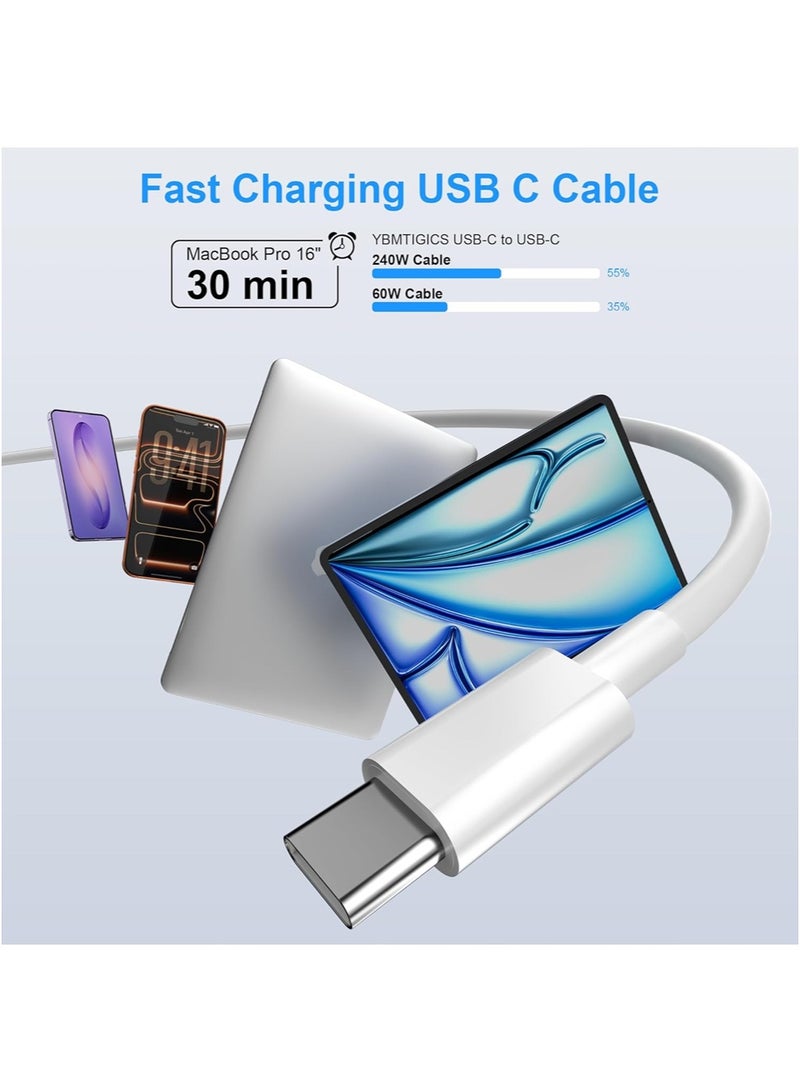 CAYGA USB type C To type-C Super 65W Fast Charging Cable 1.8M For iPhone 16/15, iPad mini 7, MacBook Pro, Samsung S25 Ultra/S24/23/, Huawei P70 Official - Image 5