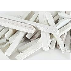 Generic Niva Slate Pencils White Slate pencil slate chalk 1kg - Image 1