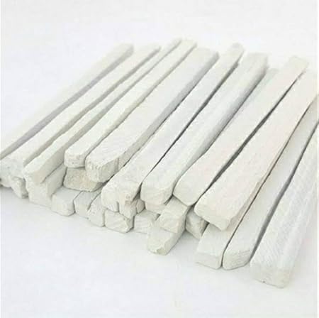 Generic Niva Slate Pencils White Slate pencil slate chalk 1kg - Image 2