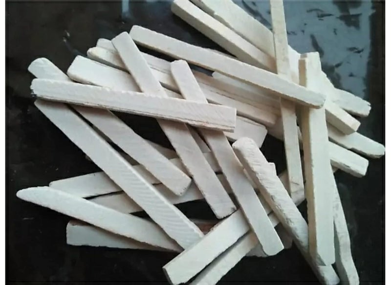 Generic Niva Slate Pencils White Slate pencil slate chalk 1kg - Image 3
