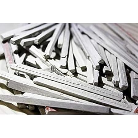 Generic Niva Slate Pencils White Slate pencil slate chalk 1kg - Image 5