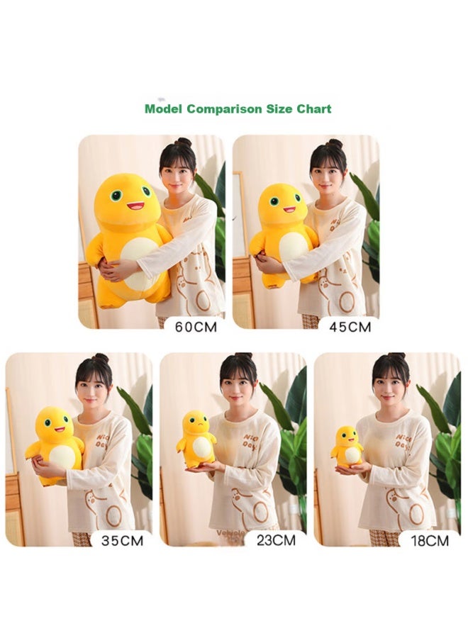 Weltston Plush Toy Doll Stuffed Animal Pillow Cushion Children's Birthday Gift, Xiao Qi And Milk Dragon Figurine 45cm - Image 4