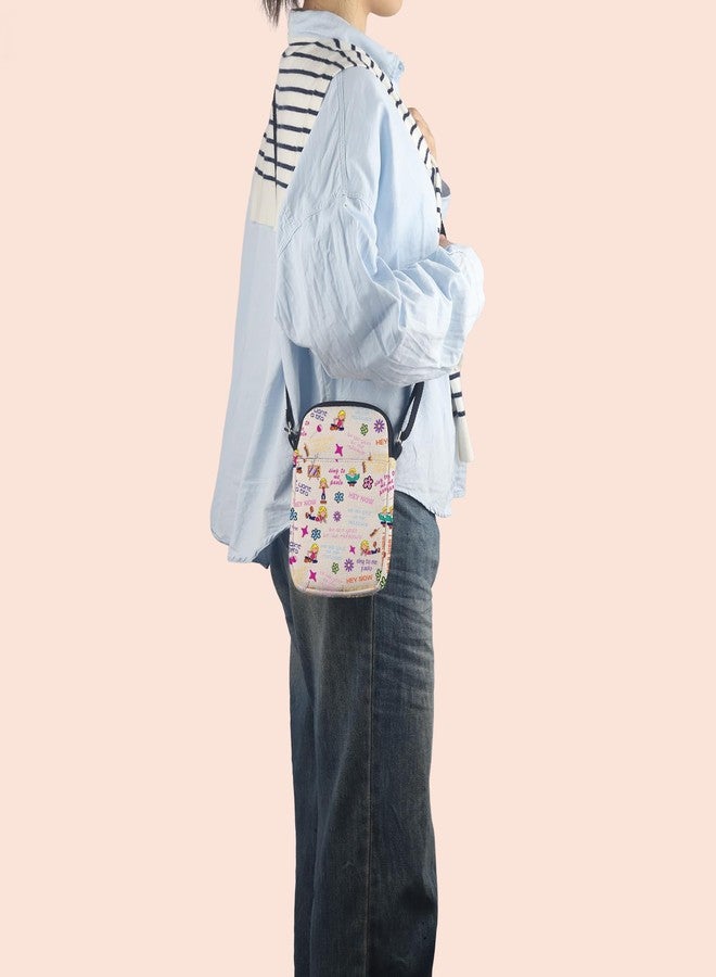 MNIGIU Lizzie Crossbody Bag Lizzie Merchandise Lizzie Lover Gift LIzzie Cartoon Inspired Gift for Lizzie Fans (SingtomeBag) - Image 3