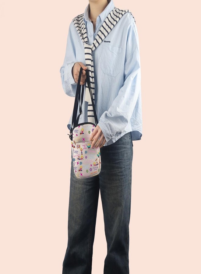 MNIGIU Lizzie Crossbody Bag Lizzie Merchandise Lizzie Lover Gift LIzzie Cartoon Inspired Gift for Lizzie Fans (SingtomeBag) - Image 4