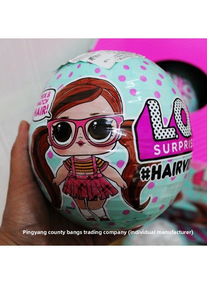 ماركة غير محددة LOL Surprise Doll Demolition Ball متنوعة تصفيفة الشعر الشتاء ديسكو سيستر ديسكو صندوق أعمى للحيوانات الأليفة للفتيات - اللون: طائرة خاصة - المواصفات: لن يتم إرجاع الصندوق الأعمى بعد الفتح  - Image 3