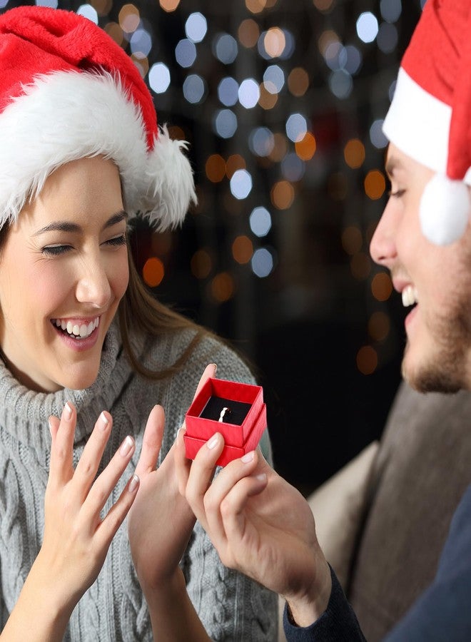 كينينج مجموعة كينينج من 120 علبة هدايا مجوهرات حمراء، مقاس 1.97 × 1.97 × 1.18 بوصة، علب هدايا صغيرة، علبة عرض مجوهرات للقلائد والخواتم والأقراط - Image 4