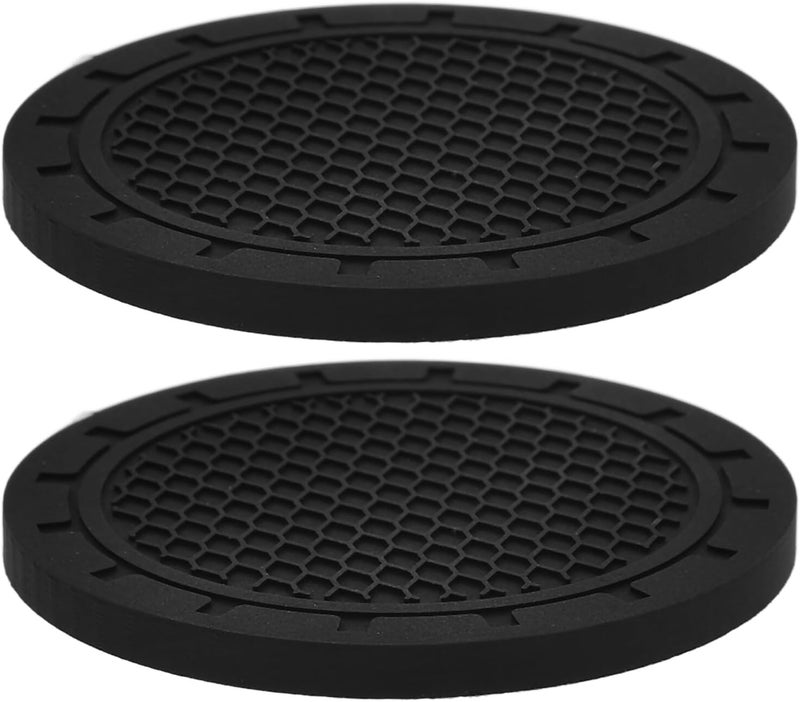 2pcs Cup Coasters Universal Cup Holder Resistant Non-Slip Vehicle Drink Coaster Automotive Interior Accessories for Travel - Image 1