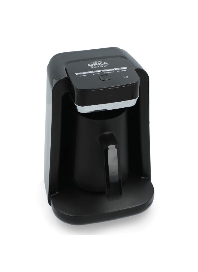 arzum okka 700W Rich Spin Adjustable Temperature Turkish Coffee Maker Black and Chrome 27.9 x 21.5 x 20.5 cm OK0016-RK  - Image 4