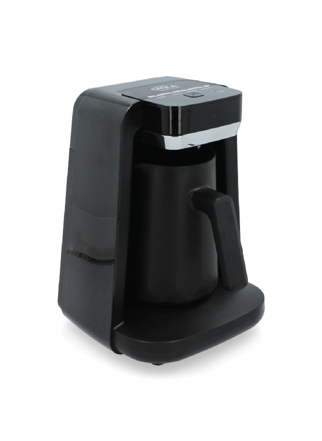 arzum okka 700W Rich Spin Adjustable Temperature Turkish Coffee Maker Black and Chrome 27.9 x 21.5 x 20.5 cm OK0016-RK  - Image 3