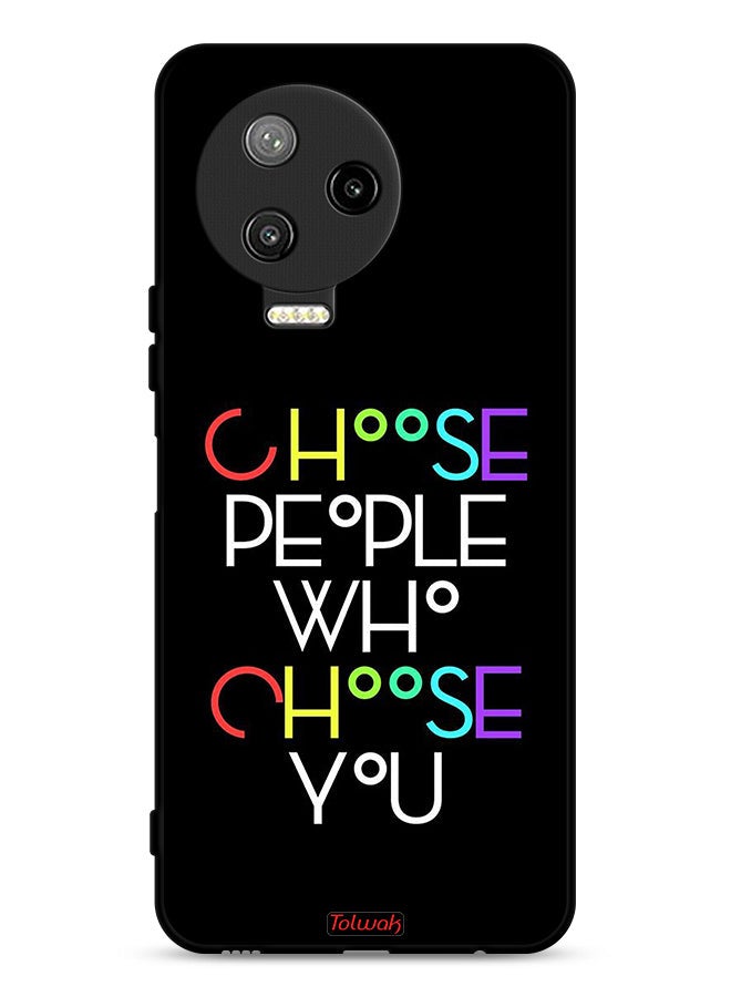 Tolwak Infinix Note 12 Pro 4G Protective Case Cover Choose People Who Choose You - Image 1