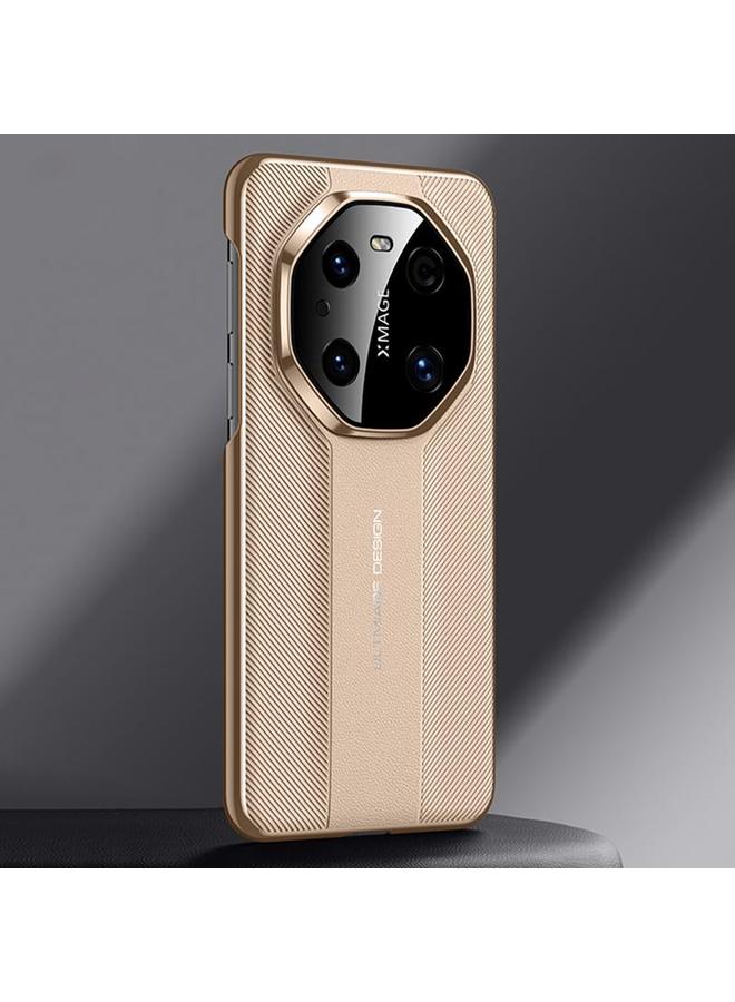 S-TOP Case For Huawei Mate 40 Pro Imitation Ultimate Design Plain Leather Phone Case - Image 1