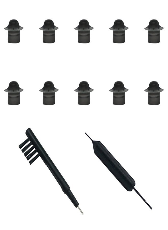 Anico Hearing Aid Open Domes for Phonak Marvel & Paradise RIC Models SDS 4.0 with Cleaning Tools Brush Cleaner and Carry Case (Small) - Image 1