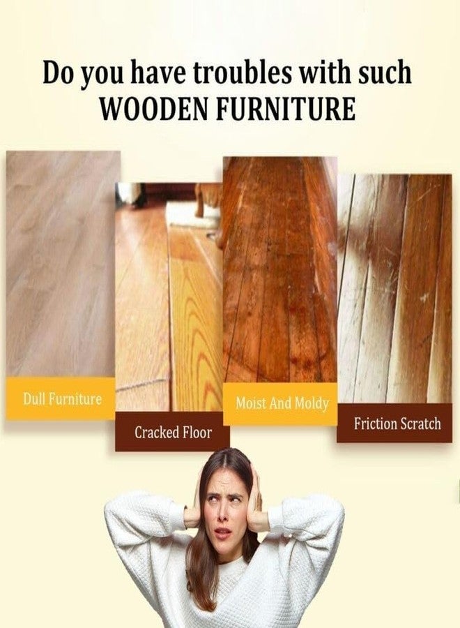 COLBEX wood Seasoning Bee wax Traditional Beeswax Polish for Wood & Furniture, All-Purpose Bee wax for Wood Cleaner and Polish Wipes - Non Toxic for Furniture to Beautify & Protect - Image 3