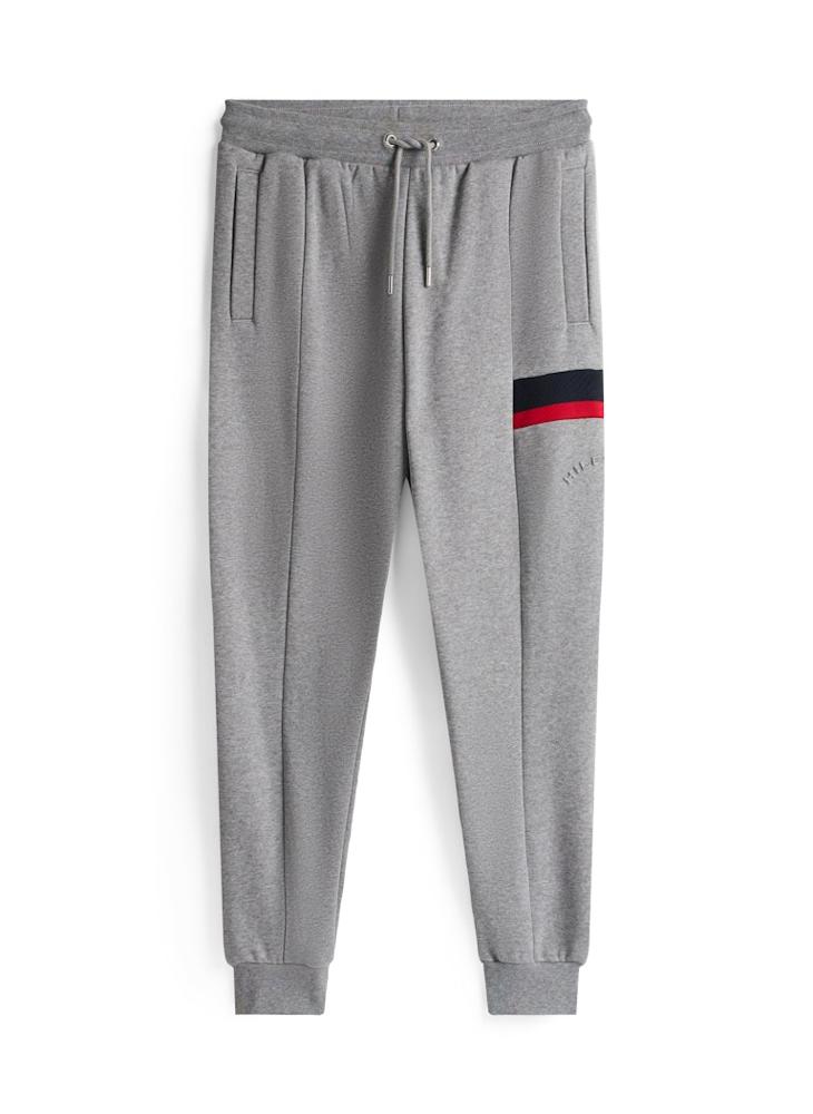 TOMMY HILFIGER Colour-Blocked Fleece Cuffed Joggers - Image 5
