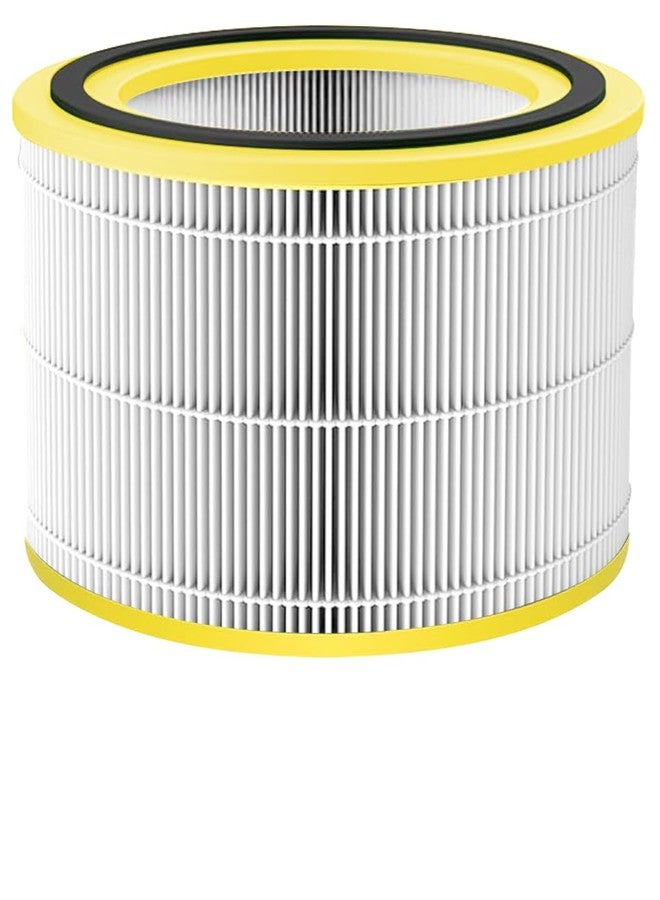 فيتي فلتر فلتر Fette Filter - FLT151 بديل لفلتر True Hepa H13 V متوافق مع GermGuardian للموديلات AC3000، AC151، AP3151، AC3000W، AC3000، AC151W من سلسلة AirSafe، أسود/أصفر. عبوة من قطعة واحدة - Image 3
