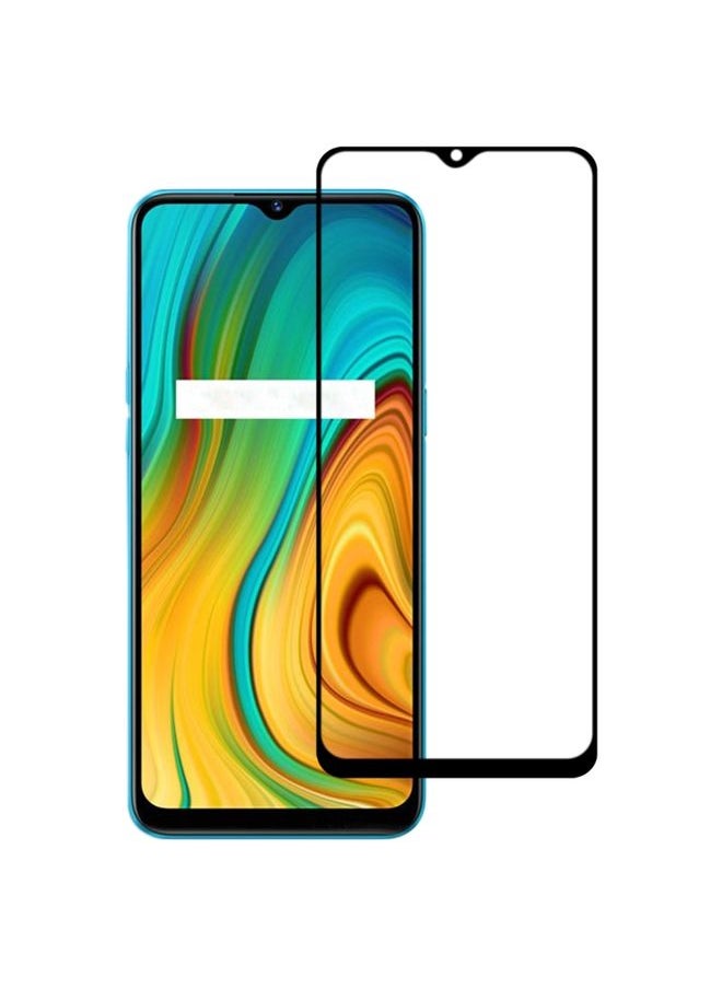 HuHa Screen Protector For OPPO Realme C3i Full Glue Full Screen Tempered Glass Film 