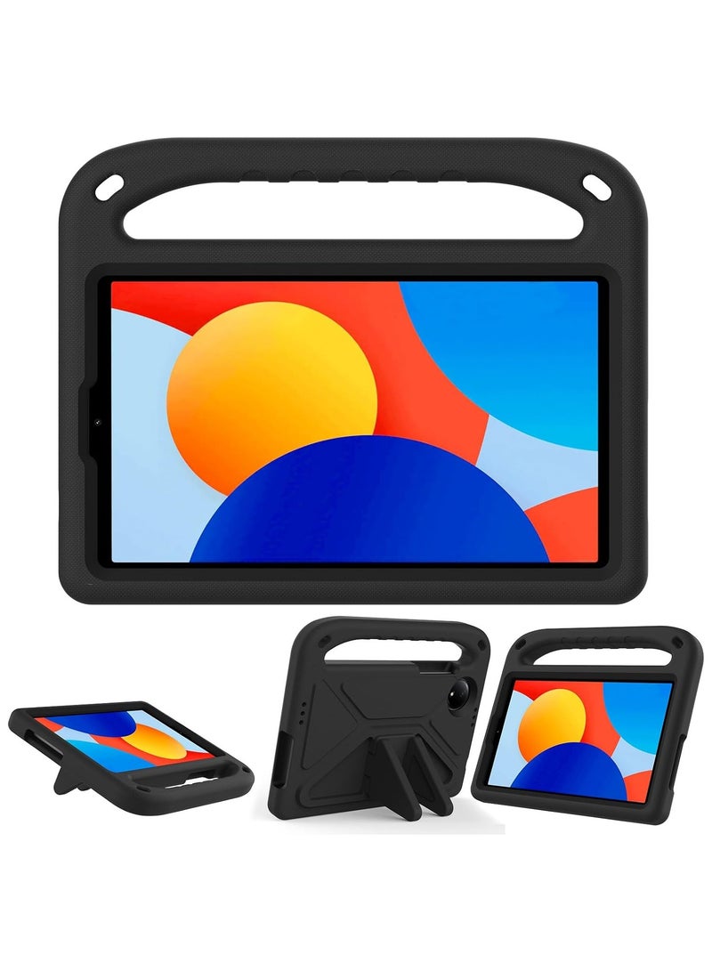 عام غطاء لوحي لجهاز Xiaomi Redmi Pad SE 8.7 بوصة 2024، [مناسب للأطفال]، خفيف الوزن، مع مقبض EVA مقاوم للصدمات وحامل واقٍ. - Image 2