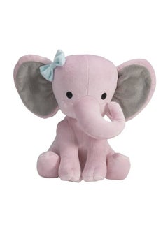 Bedtime Originals Twinkle Toes Pink Elephant Plush Hazel 1 Count (Pack Of 1)  - Image 1