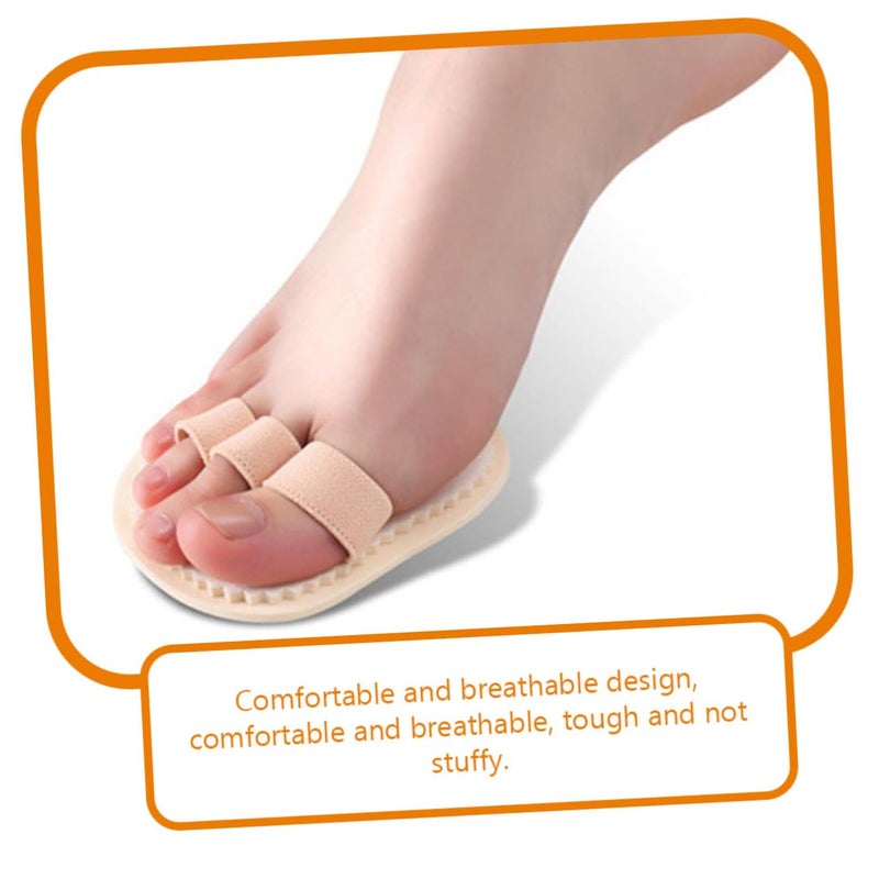 4Pcs Toe Separators for Women Flexible Orthopaedic Bunion Correctors Comfortable Spacers for Overlapping Toes Reusable and Durable Design for Foot Alignment - Image 2