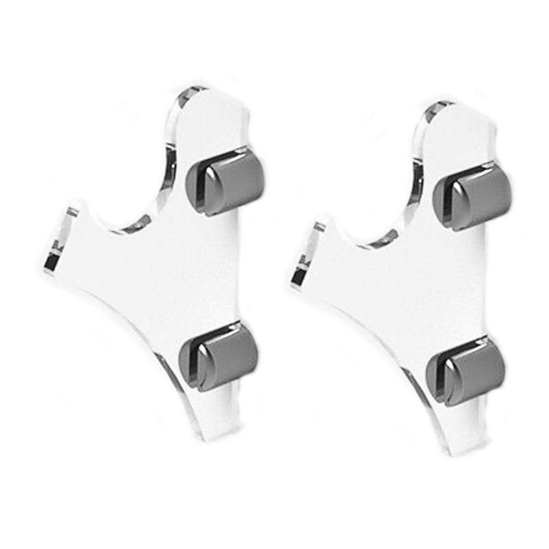 Light Saber Wall Mount: 5 Mm Transparent Acrylic - High Toughness Polished Edge Wall Holder for Light Saber Display & Storage - Image 4