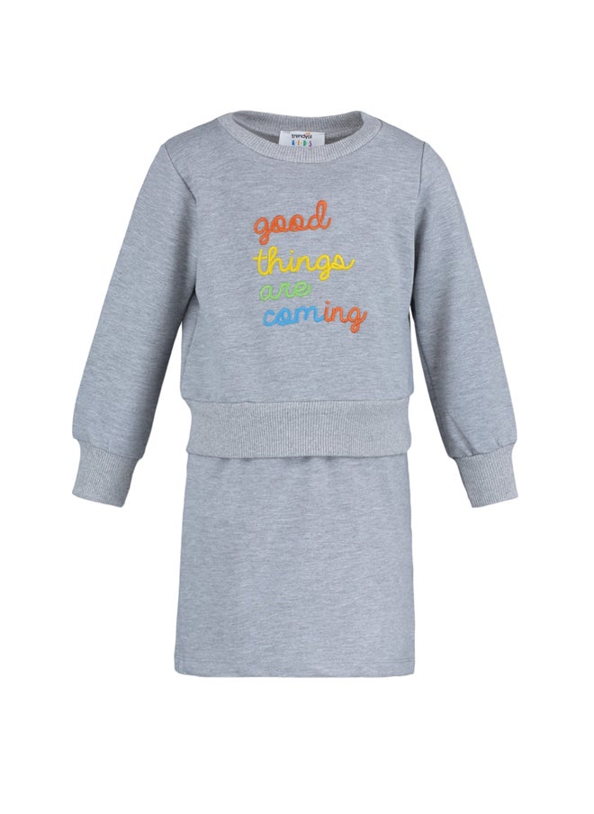 trendyol - Two-Piece Set - Gray - Regular - Image 1