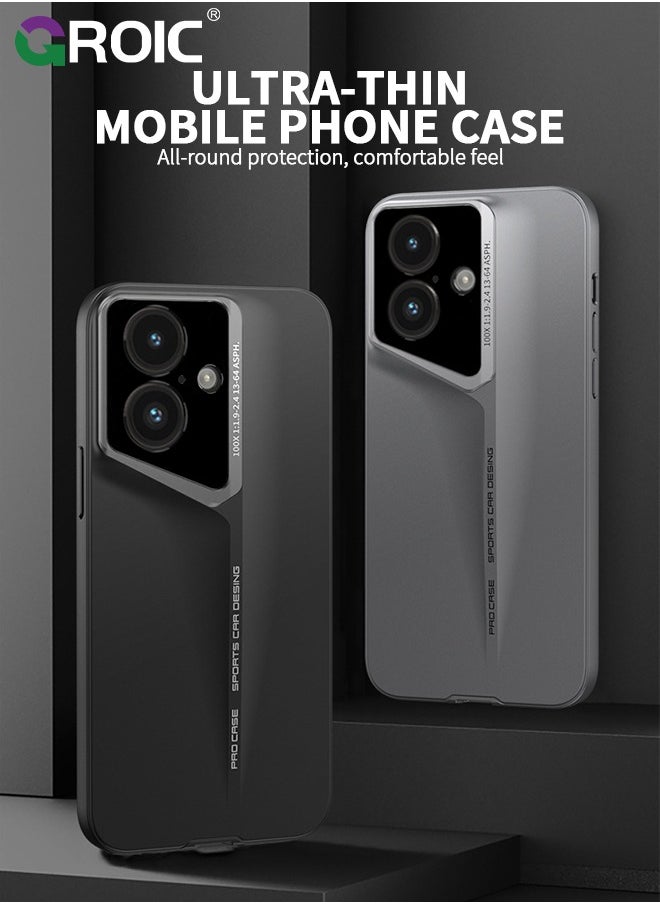 GROIC - Designed for iPhone 16 6.1 Inch Case, Ultra Thin Frosted Slim Minimalist Lightweight Matte Hard PC Compatible with iPhone 16 Cover Protective Shockproof Bumper Case Full Protection - Image 1