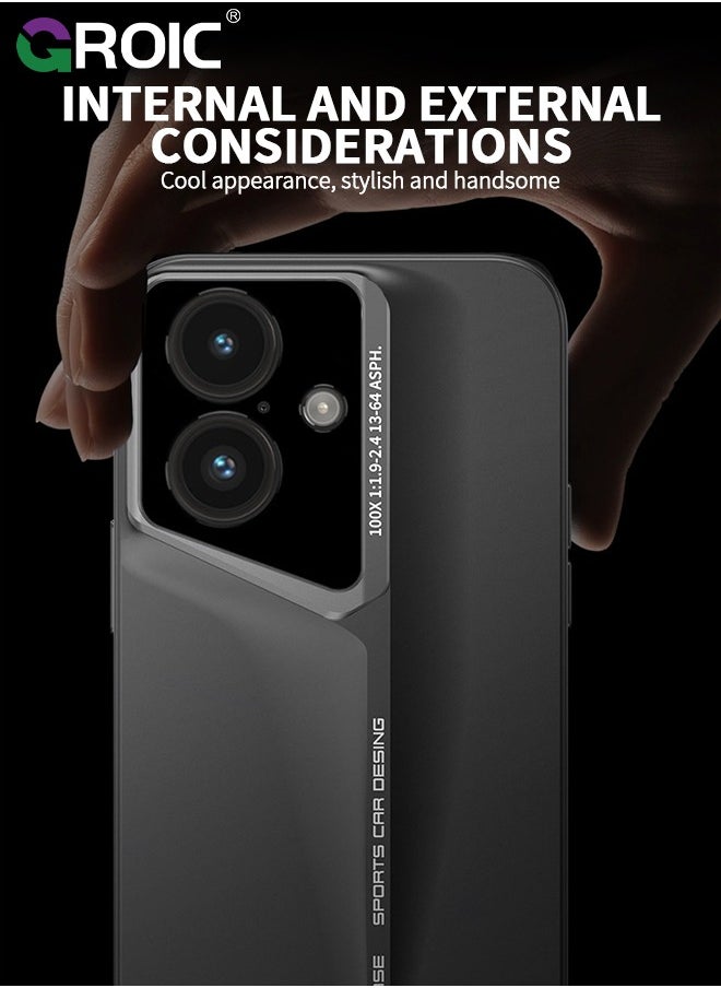 GROIC - Designed for iPhone 16 6.1 Inch Case, Ultra Thin Frosted Slim Minimalist Lightweight Matte Hard PC Compatible with iPhone 16 Cover Protective Shockproof Bumper Case Full Protection - Image 1