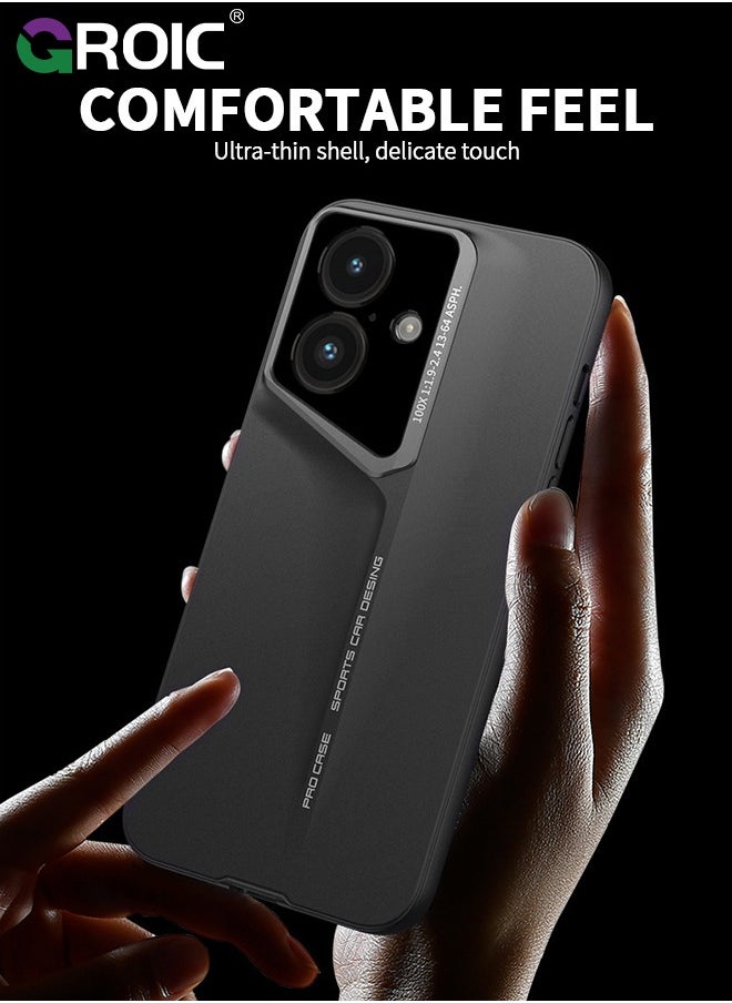 GROIC - Designed for iPhone 16 6.1 Inch Case, Ultra Thin Frosted Slim Minimalist Lightweight Matte Hard PC Compatible with iPhone 16 Cover Protective Shockproof Bumper Case Full Protection - Image 1