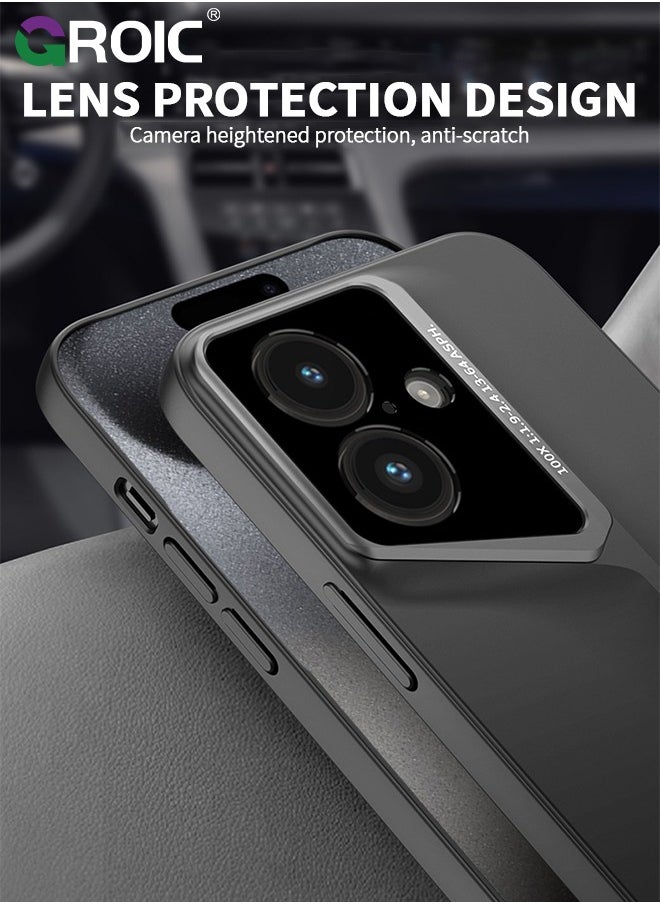 GROIC - Designed for iPhone 16 6.1 Inch Case, Ultra Thin Frosted Slim Minimalist Lightweight Matte Hard PC Compatible with iPhone 16 Cover Protective Shockproof Bumper Case Full Protection - Image 1
