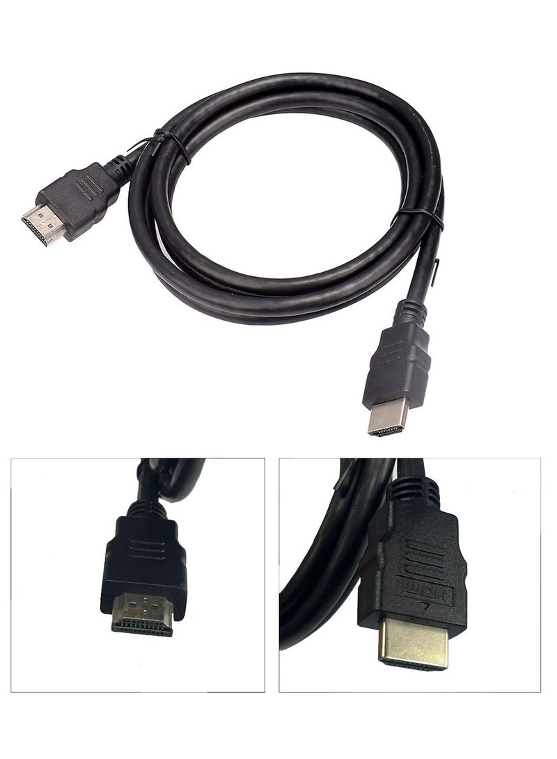 1.5M/4.9FT High Speed HDMI Cable Lead for PS4 Playstation 4 Consoles, Xbox Black