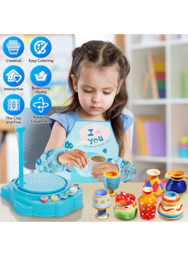 Clicko Hight-Quality Diy Pottery Wheel Light Weight, Foldable, Portable And Durable - Image 1