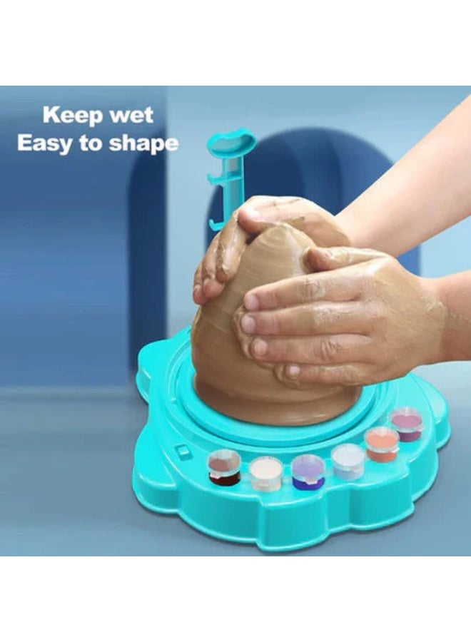 Clicko Hight-Quality Diy Pottery Wheel Light Weight, Foldable, Portable And Durable - Image 4