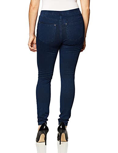 Hue Women's Plus-size Super Smooth Denim Leggings, Ink Wash, XXL - Image 3