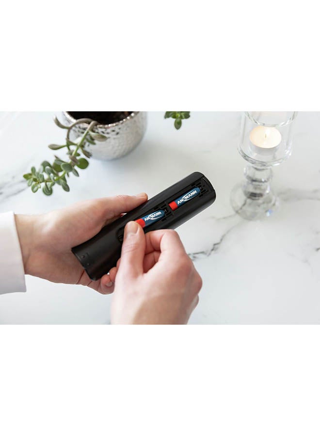 ANSMANN بطاريات قلوية حمراء 5015280، مينيون (AA)، Lr6، 8 قطع للاستخدام العام ساعة حائط عن بعد مصباح ضوء منزلي ألعاب مكتبية عبوة 5 سنوات مدة الصلاحية - Image 4