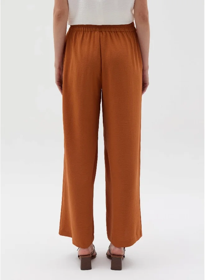 Ovs Crinkle-effect fluid trousers
