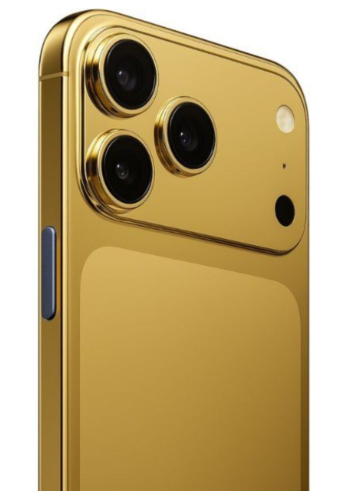 Caviar Customised iPhone 17 Pro Max 256GB Exclusive 24K Gold Plated Limited Luxury Collector Smartphone Edition, Handcrafted Custom Masterpiece Design - Image 1