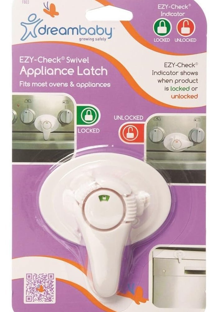 Dreambaby Swivel Oven Lock with EZ-Check Indicator - Image 1