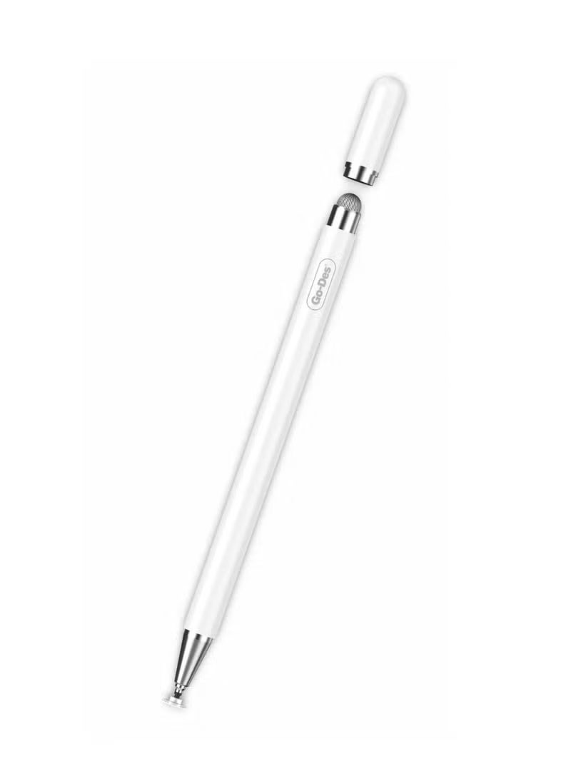 GO-DES 2-in-1 Universal Capacitive Stylus Pen Dual-Ended Magnetic Touchscreen Pencil - Image 1