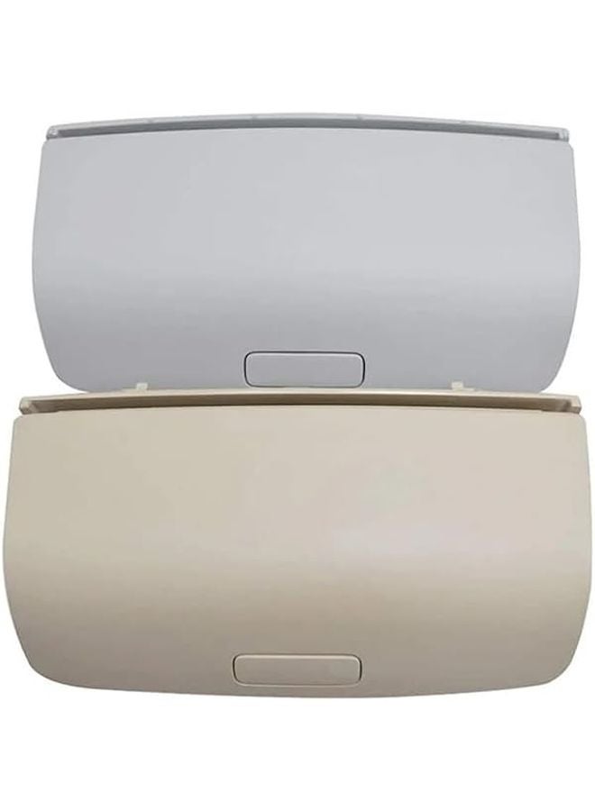 Beige Car Sunglasses Case Holder Organizer For VW Passat Golf MK5 MK6 Tiguan Jetta GTI Rabbit Sharan - Image 4
