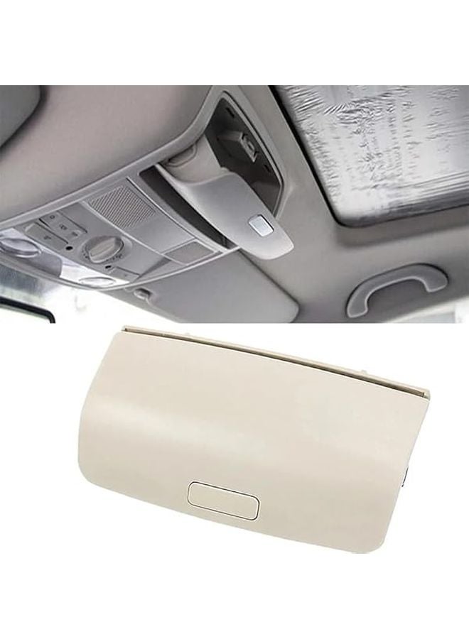 Beige Car Sunglasses Case Holder Organizer For VW Passat Golf MK5 MK6 Tiguan Jetta GTI Rabbit Sharan - Image 3
