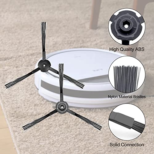 Garbage fighter Vacuum Filter Kit Replacement for Robotic Vacuum ILIFE V3 V3S V5 V5s Pro Robot Vacuum Cleaner, 10 Filters and 10 Side Brushes and 1 Primary Filter and 1 Cleaning Brush(Pack of 21) - Image 3
